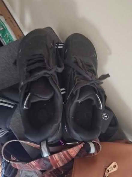 Photo of free gently used ladies black sneakers (North Brentwood) #2