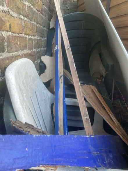 Photo of free Chairs, metal sheeting etc (Watford WD17) #2