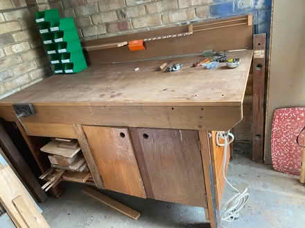 Photo of free wood working bench (SG4 Hitchin) #2
