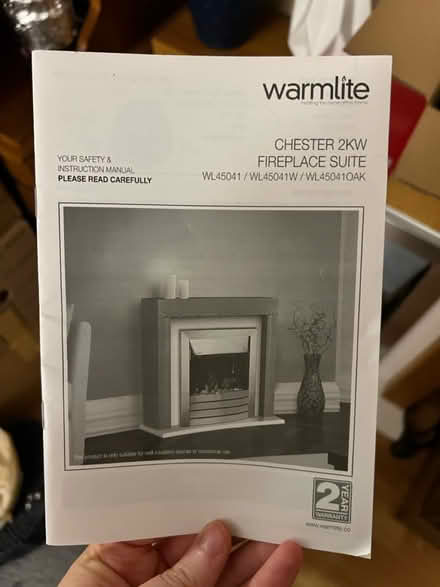 Photo of free Electric fireplace (Carlisle CA2) #2