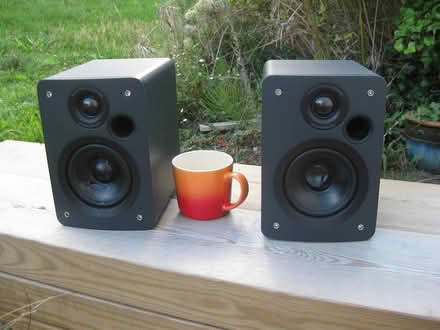 Photo of free Bookshelf speakers (Cromer NR27) #1