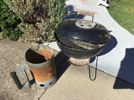 Photo of free Weber grill and charcoal starter (Oakland) #1