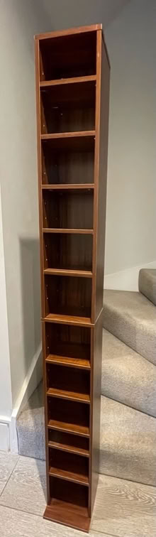 Photo of free Mahogany effect CD Tower (Stratford-upon-Avon CV37) #1
