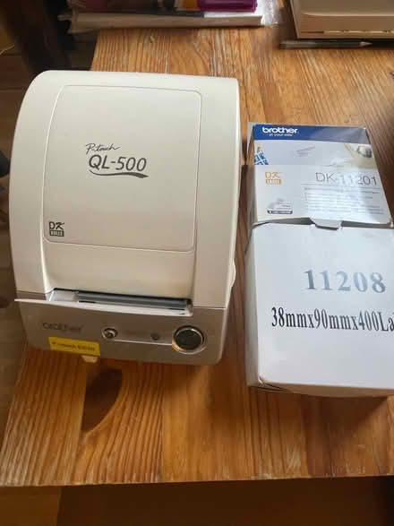 Photo of free Brother QL-500 Thermal label printer with labels rolls (Hanwell W13) #1