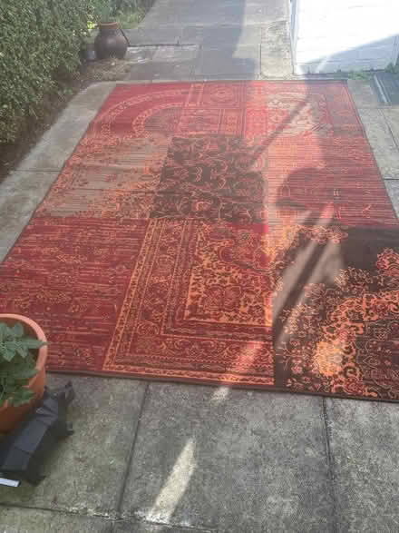 Photo of free Burgundy and gold carpet (Kirkcaldy KY2) #3