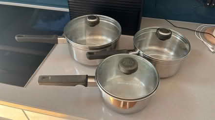 Photo of free Saucepans x3 (Oxted RH8) #2