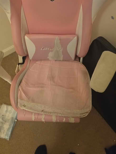 Photo of free Old and well used Girl Gaming Chair (Ebley GL10) #4