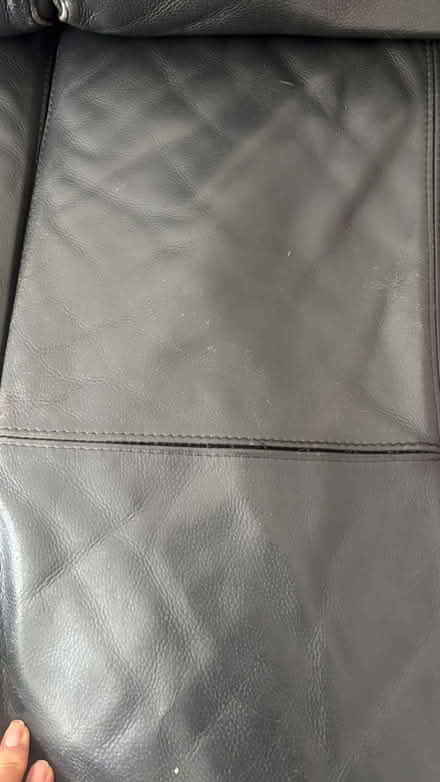 Photo of free Black corner leather sofas (Osterley TW7) #3
