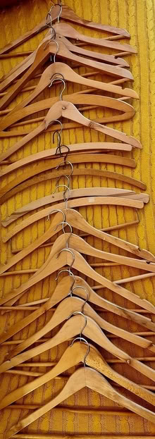 Photo of free Wooden Hangers (Broadbridge Heath RH12) #2