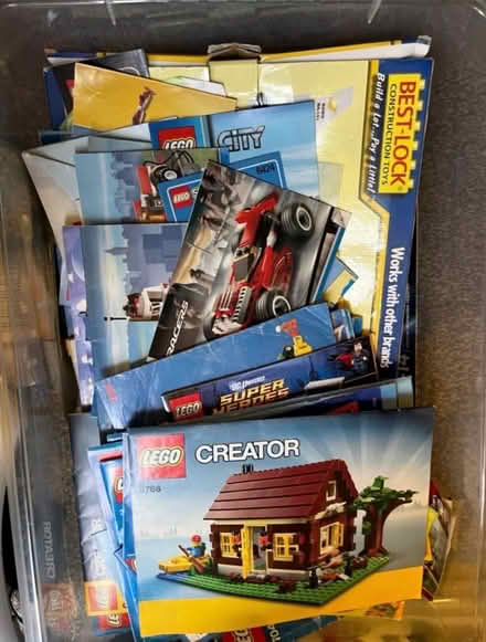 Photo of free Bundle of Lego manuals instructions and different leaflets (Buckley CH7) #1