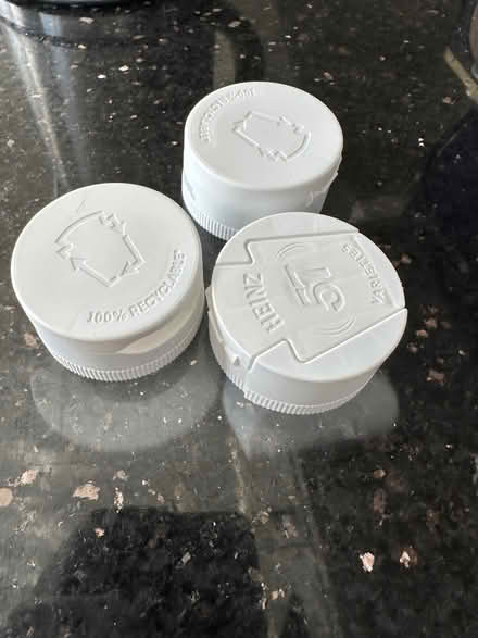 Photo of large plastic bottle caps (Selly Park B5) #1