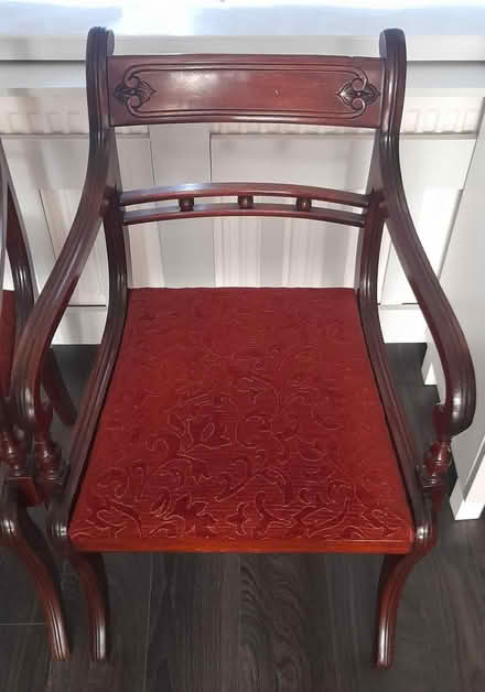 Photo of free Mid century carver chairs (Farnborough GU14) #2