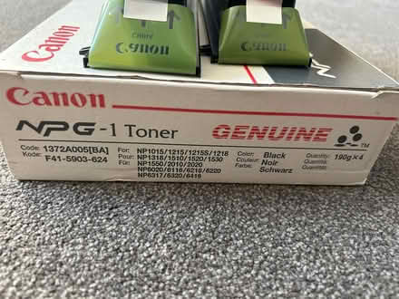 Photo of free 2 x Canon Toner Cartridges - Black (Chingford E4) #3