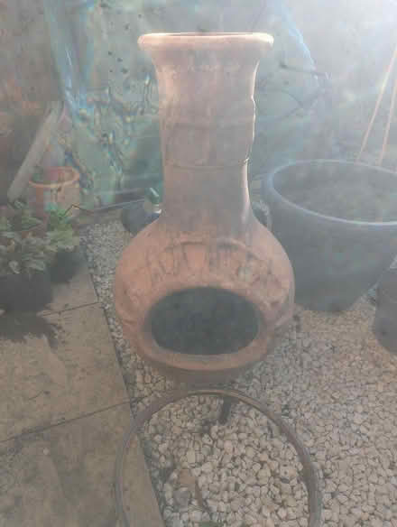 Photo of free Large terracotta chiminea (Deddington OX15) #1