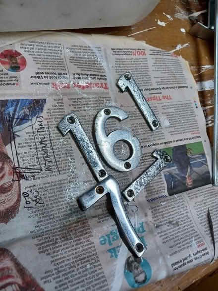Photo of free Metal House door numbers (St George BS5) #1