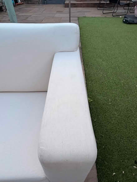 Photo of free White/Cream 2-Seater Sofa (Watford WD24) #3