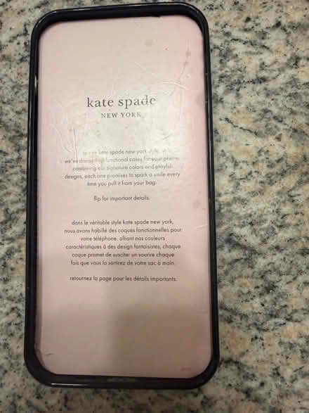 Photo of free IPhone 14 15 Pro Mx Kate Spade Case (West San Jose) #2