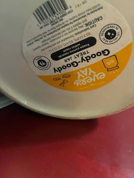 Photo of free Pet treat jar (Taunton, Ma) #1