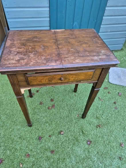 Photo of free Vintage sewing machine table (N17 the roundway) #1