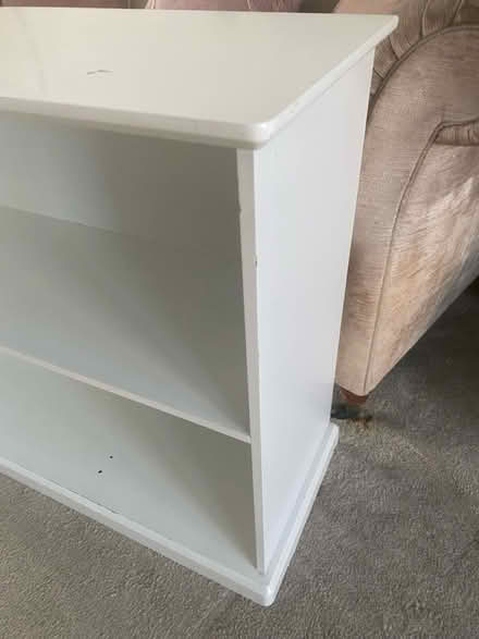 Photo of free White wooden unit (L25 9QU) #3