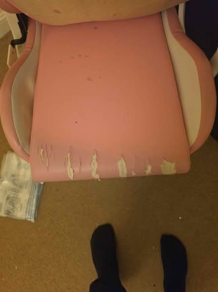 Photo of free Old and well used Girl Gaming Chair (Ebley GL10) #3