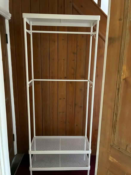 Photo of free Metal hanging rail/shoe rack (Headington, Oxford OX3) #1