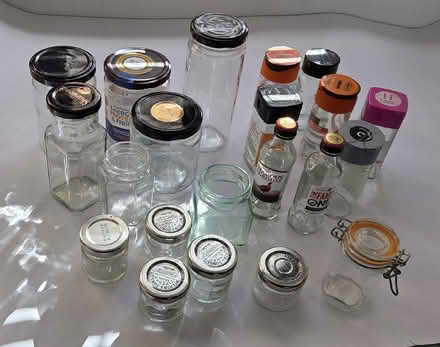 Photo of free Glass Jars & Spice Bottles (Oxgangs EH13) #1