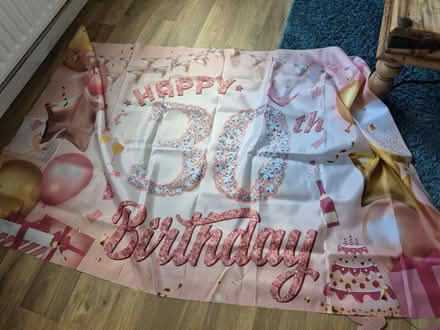 Photo of free Huge 30th birthday banner (Prestwood HP16) #1