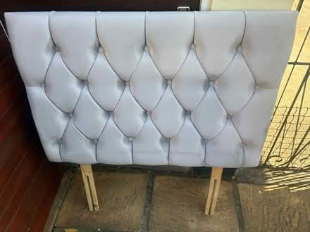 Photo of free Light grey single headboard (Grays RM17) #1