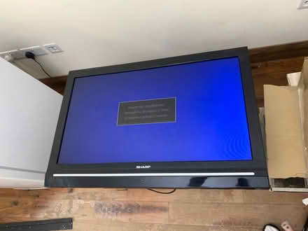 Photo of free Sharp 32 inch LCD TV + wall mount (West Finchley station N3) #1