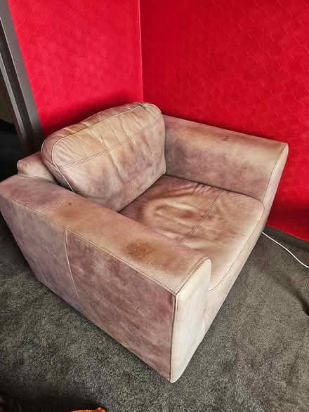 Photo of free Big leather armchair (Nottingham NG4) #1