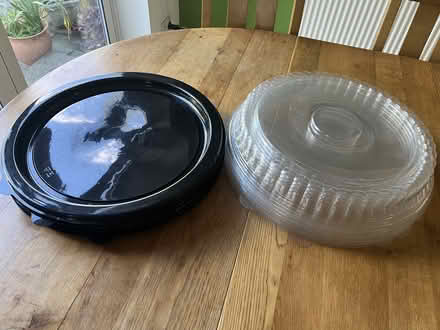 Photo of free Plastic serving platters & covers (Beckenham BR3) #2