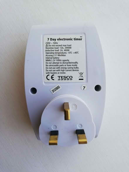 Photo of free Tesco 7 day electronic timer (Bradleys Both BD20) #1