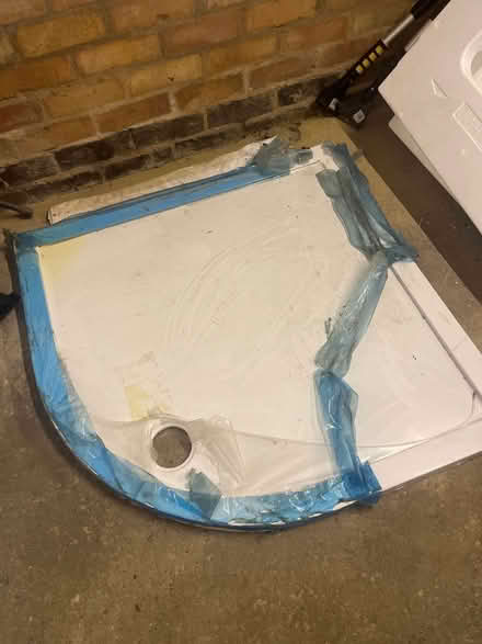 Photo of free Unused Stone Resin Shower Tray (LE38PR Glenfield Leicester) #1