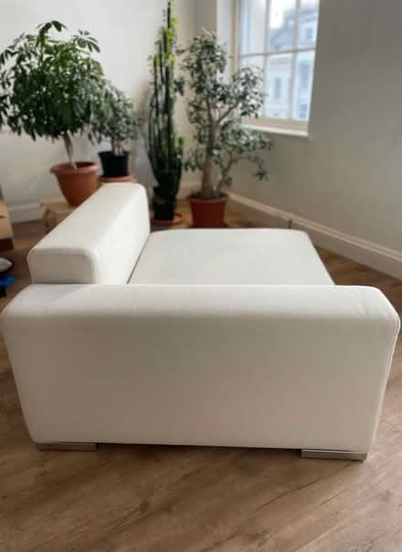 Photo of free Oversized loveseat / snuggle chair – removable covers (Kemptown BN2) #1