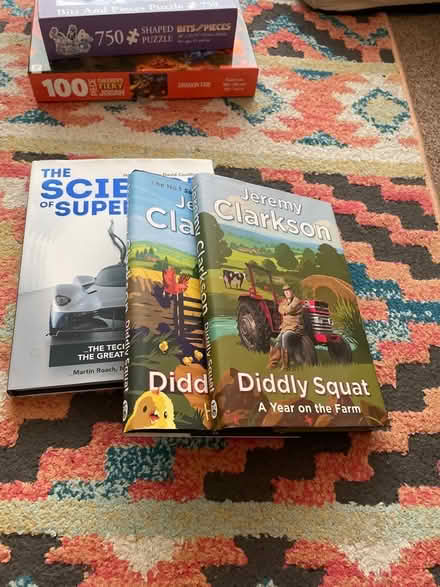 Photo of free Clarkson Diddly Squat books (Blacklands TN34) #2