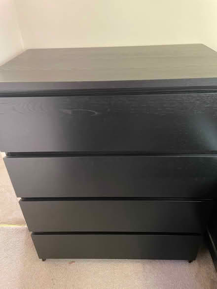 Photo of free Ikea black brown chest of 4 drawers (Little Kingshill HP16) #1