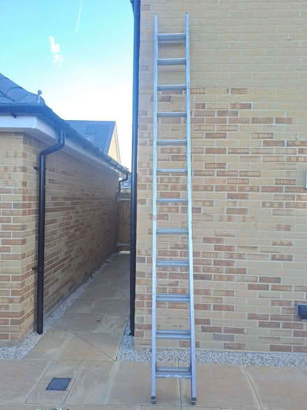 Photo of free Abru Starmaster brand aluminium ladder (Ladygrove OX11) #2