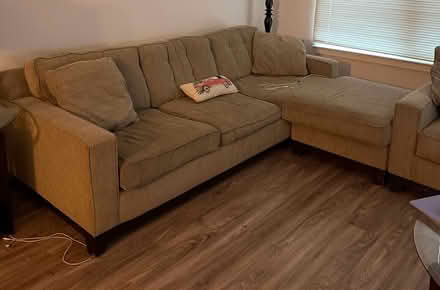 Photo of free Beige Sleeper Couch (Falls Church City) #1