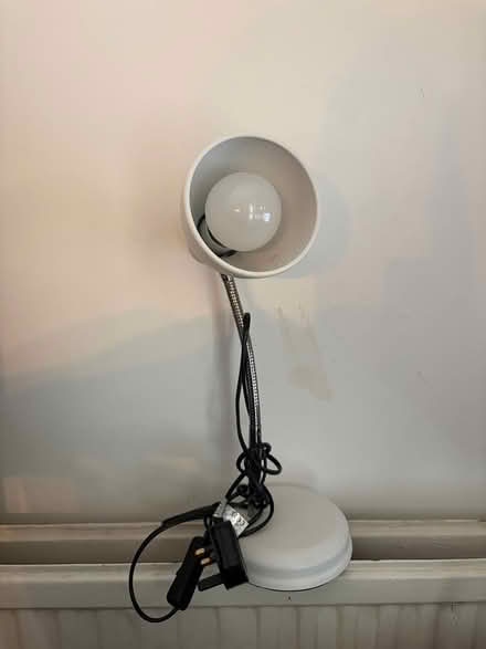 Photo of free White desk lamp (Camden Square NW1) #1