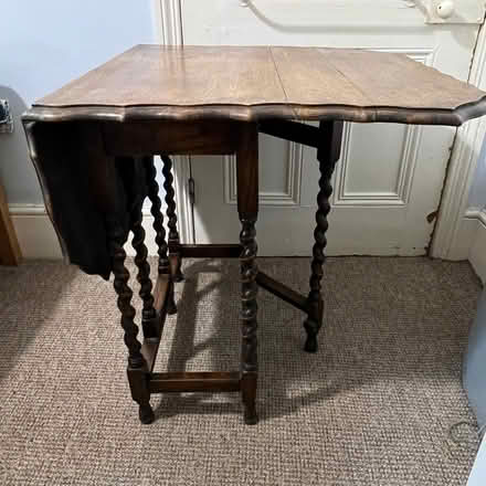 Photo of free Folding wooden table (Blacklands TN34) #2