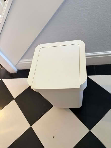 Photo of free White IKEA bin - suitable for kitchen, bathroom, bedroom etc (Sharrow S7) #1