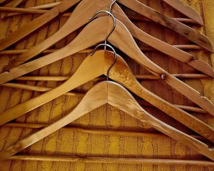 Photo of free Wooden Hangers (Broadbridge Heath RH12) #1