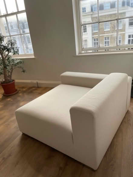 Photo of free Oversized loveseat / snuggle chair – removable covers (Kemptown BN2) #2
