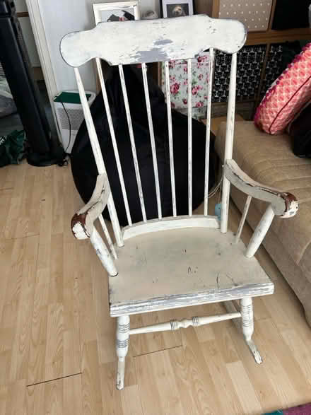 Photo of free Wooden Rocking chair (MK6 Oldbrook) #1