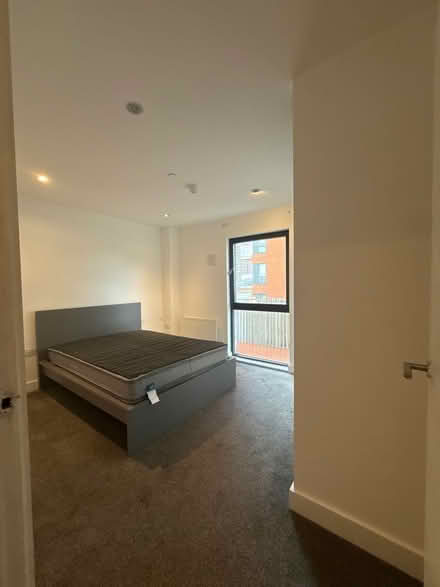Photo of free Wood bed base & mattress (Alperton, HA0) #2