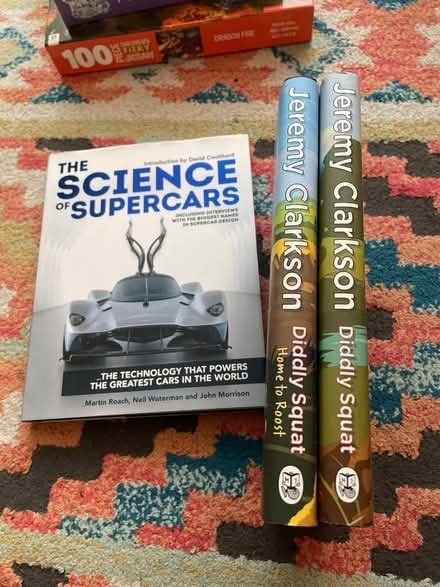 Photo of free Clarkson Diddly Squat books (Blacklands TN34) #1