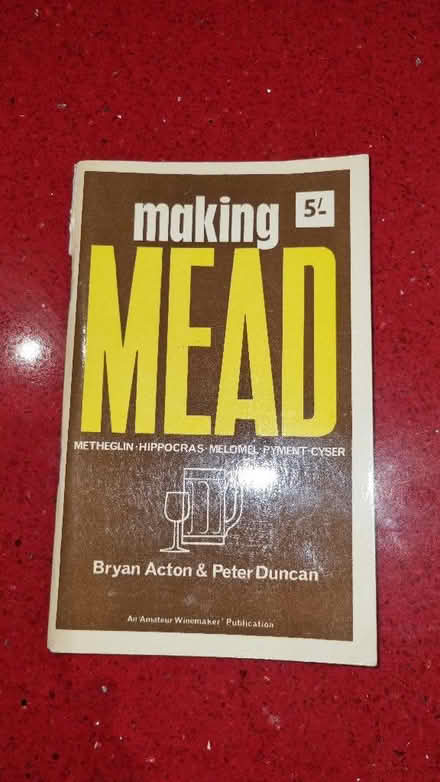 Photo of free A Book On Making Mead (Helmington Row DL15) #1