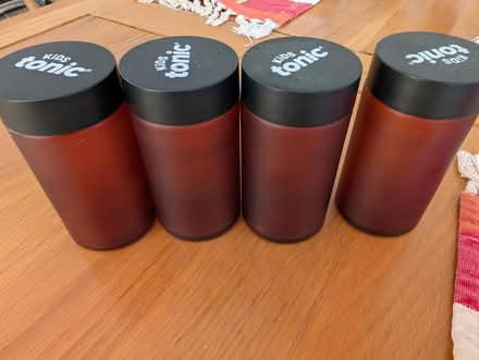 Photo of free Frosted dark red glass jars (S11 near Endcliffe park) #1