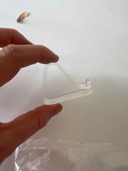 Photo of free Pack of clear plastic new table cloth clips (10 pack) (Upper Wolvercote OX2) #1